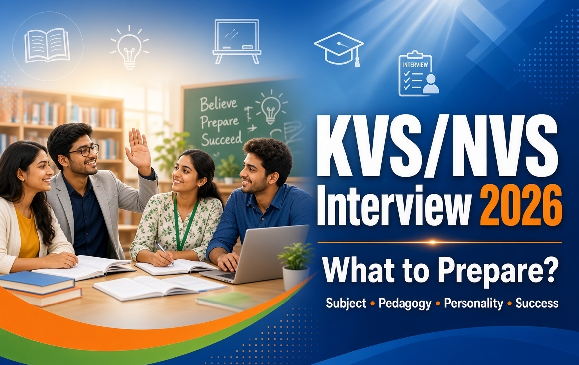 KVS/NVS Interview 2026: What to Prepare?